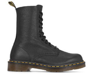 Giày Dr. Martens 1490 Black Virginia Shoes 22524001