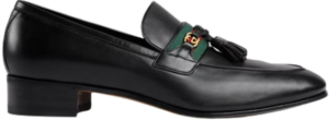 Giày Gucci Web And Interlocking G 'Black' 6247201W6101066