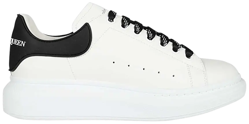 Giày Alexander McQueen Oversized Sneaker 'White Black' 625156-WHXMT-9034