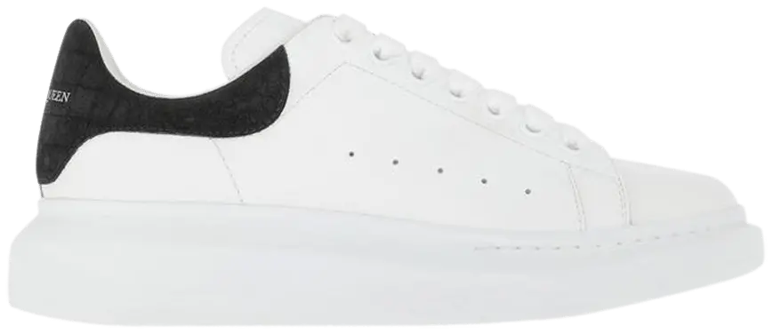 Giày Alexander McQueen Oversized Sneaker 'White Black' 625162-WHZ4K-9061