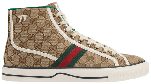 Giày Gucci Tennis 1977 High 'Beige Ebony' 625807-HVK70-9765