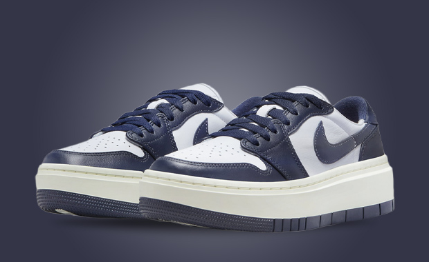 Giày Nike Air Jordan 1 Low Elevate 'Navy White' DH7004-141 - Ảnh 13