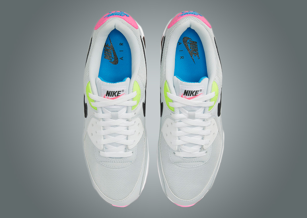 Giay Nike Air Max 90 'Grey Neon' DZ4398-001