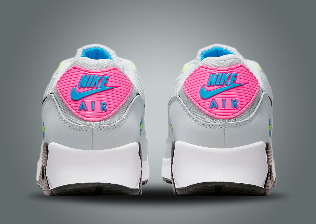 Giay Nike Air Max 90 'Grey Neon' DZ4398-001