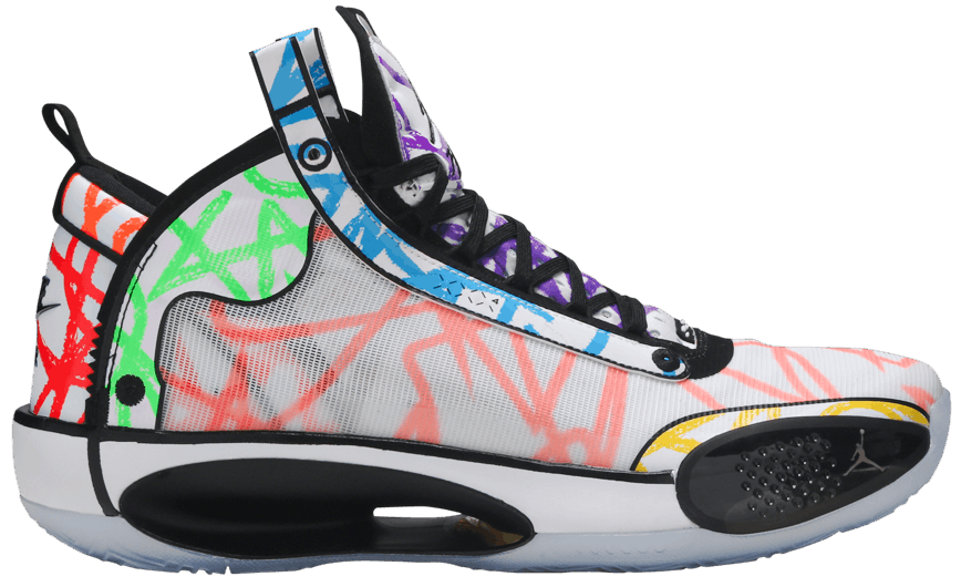 Giày Nike Zion Williamson x Air Jordan 34 GS 'Noah' DA4450-100