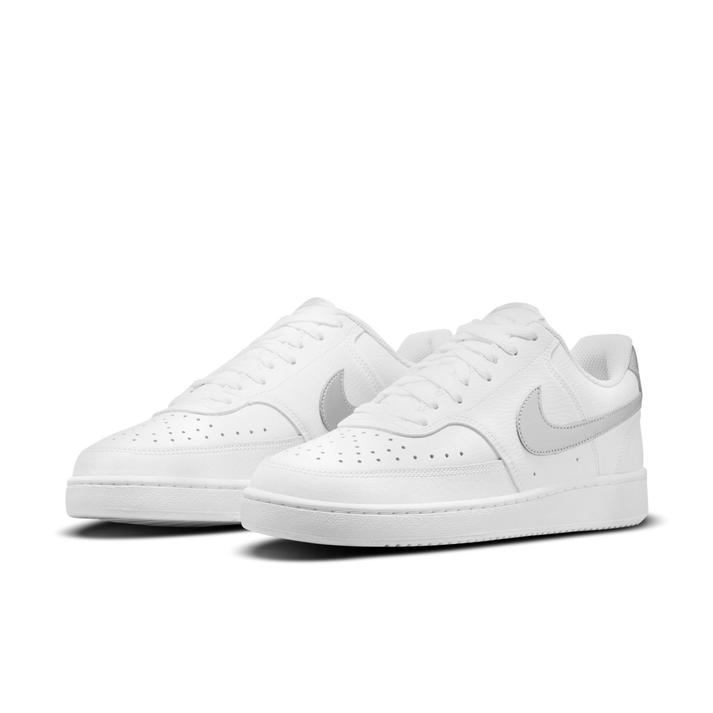 Giày Nike Court Vision Low 'White Metallic Silver' CD5434-111 - Ảnh 4