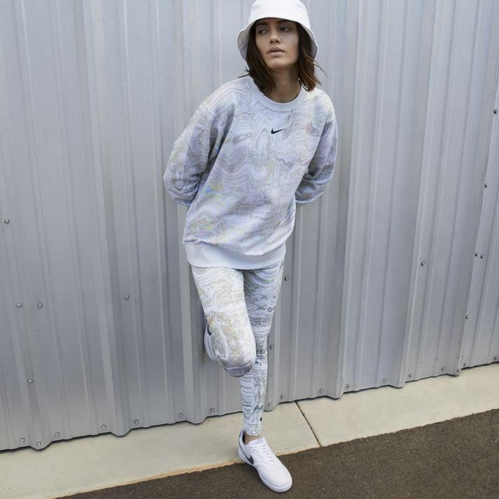 Giày Nike Court Vision Low 'White Metallic Silver' CD5434-111 - Ảnh 3