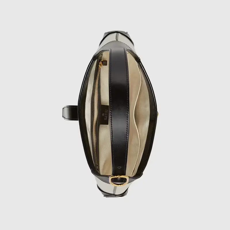 Alternative view of Túi Gucci Jackie 1961 Small Shoulder White Leather ‎636706-10OBG-9099