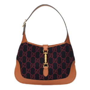 Túi Gucci Jackie 1961 'Blue Red' GG Wool Fabric ‎636706-HS3OG-8703