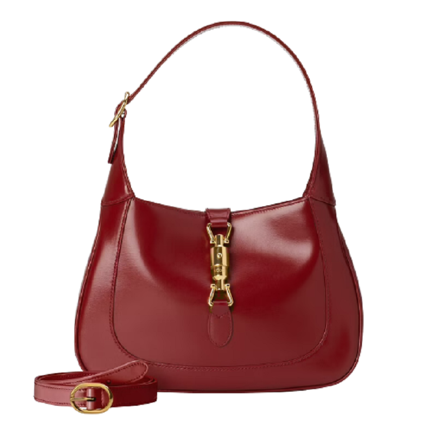 Túi Gucci Jackie 1961 Small Shoulder Bag Red Leather 636709-10O0G-6638
