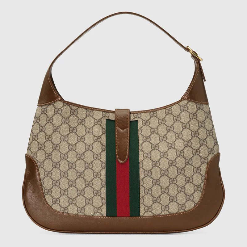 Túi Gucci Jackie 1961 Medium Shoulder Beige 636710-HUHHG-8565 - Ảnh 4