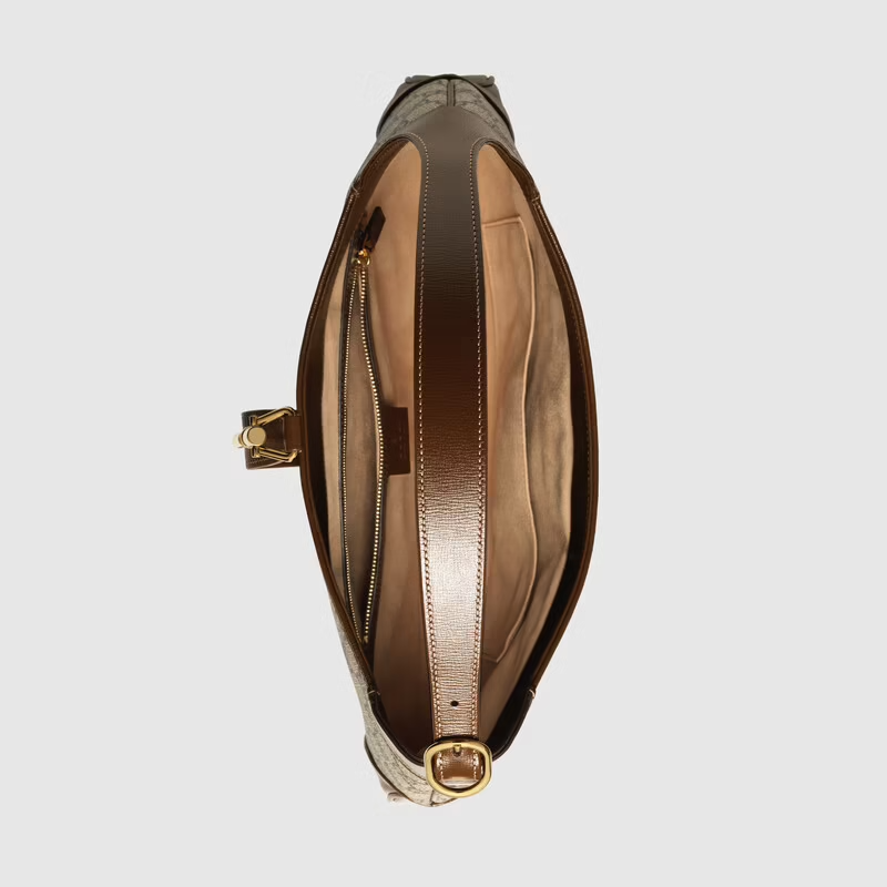 Túi Gucci Jackie 1961 Medium Shoulder Beige 636710-HUHHG-8565 - Ảnh 2