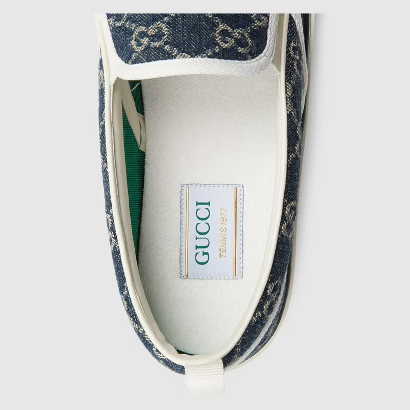 Giày Gucci Men's Tennis 1977 Slip-on sneaker 643489-2KQ20-4465 - Ảnh 3