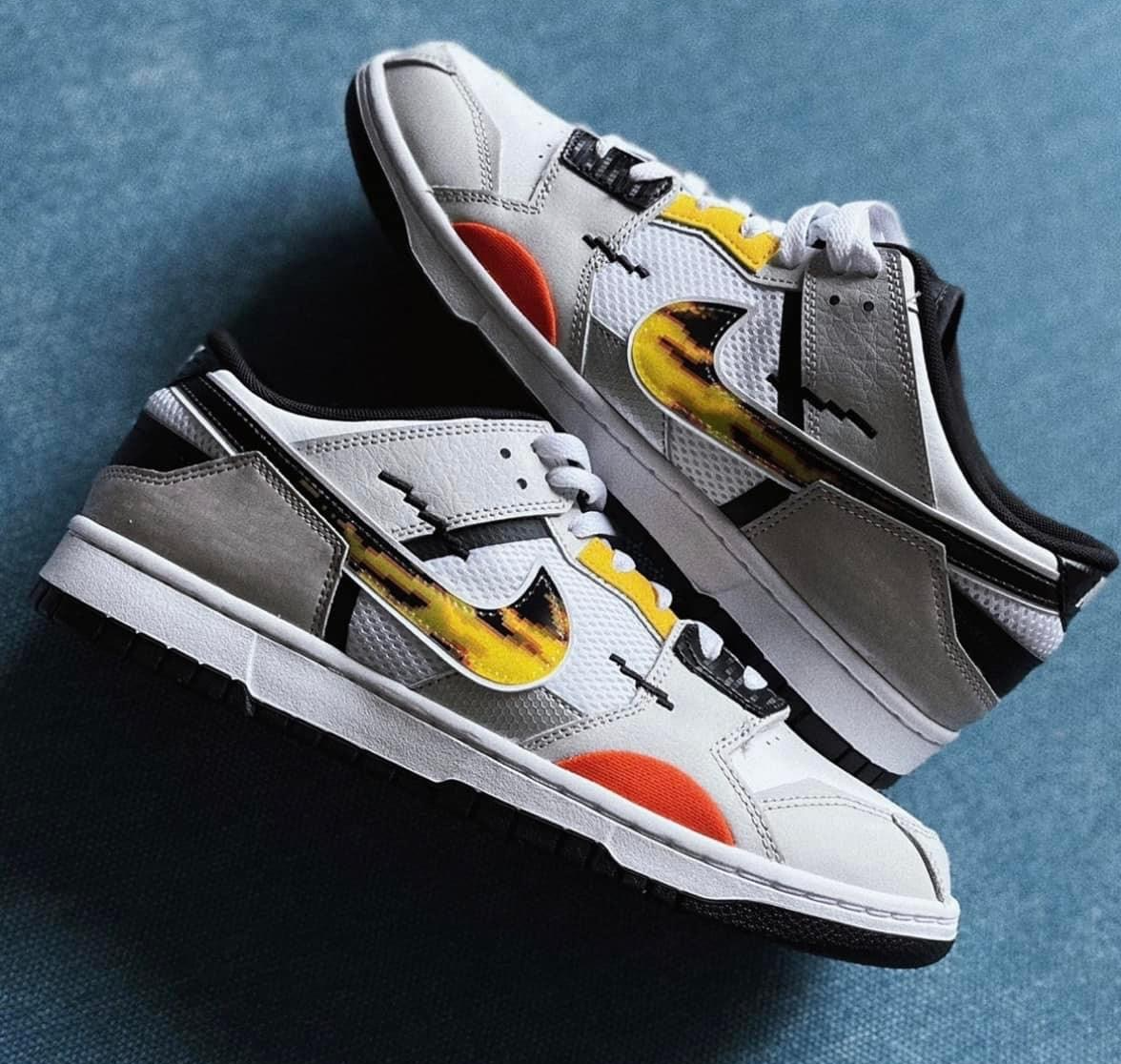 Giay Nike Dunk Low Scrap 'Mighty Swooshers' DX6058-101