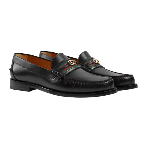 Alternative view of Giày Gucci Loafer Horsebit 'Black' 64472417X101060