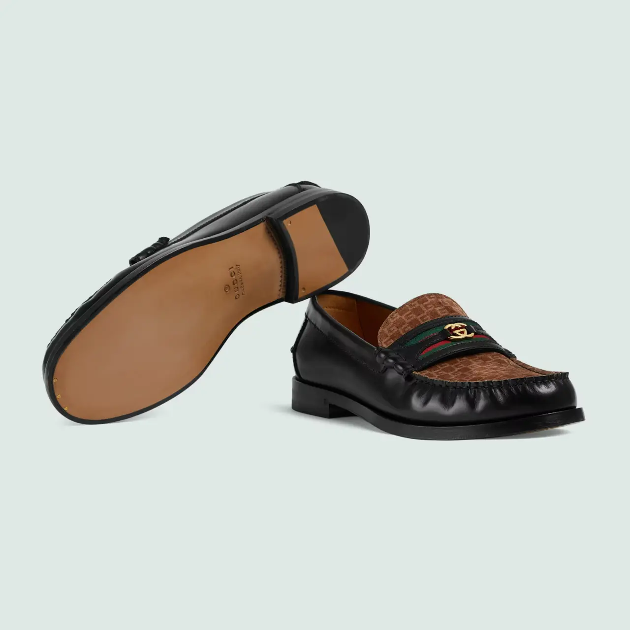 Giay Gucci Interlocking G 'Black' ‎644724-AAA4N-1059