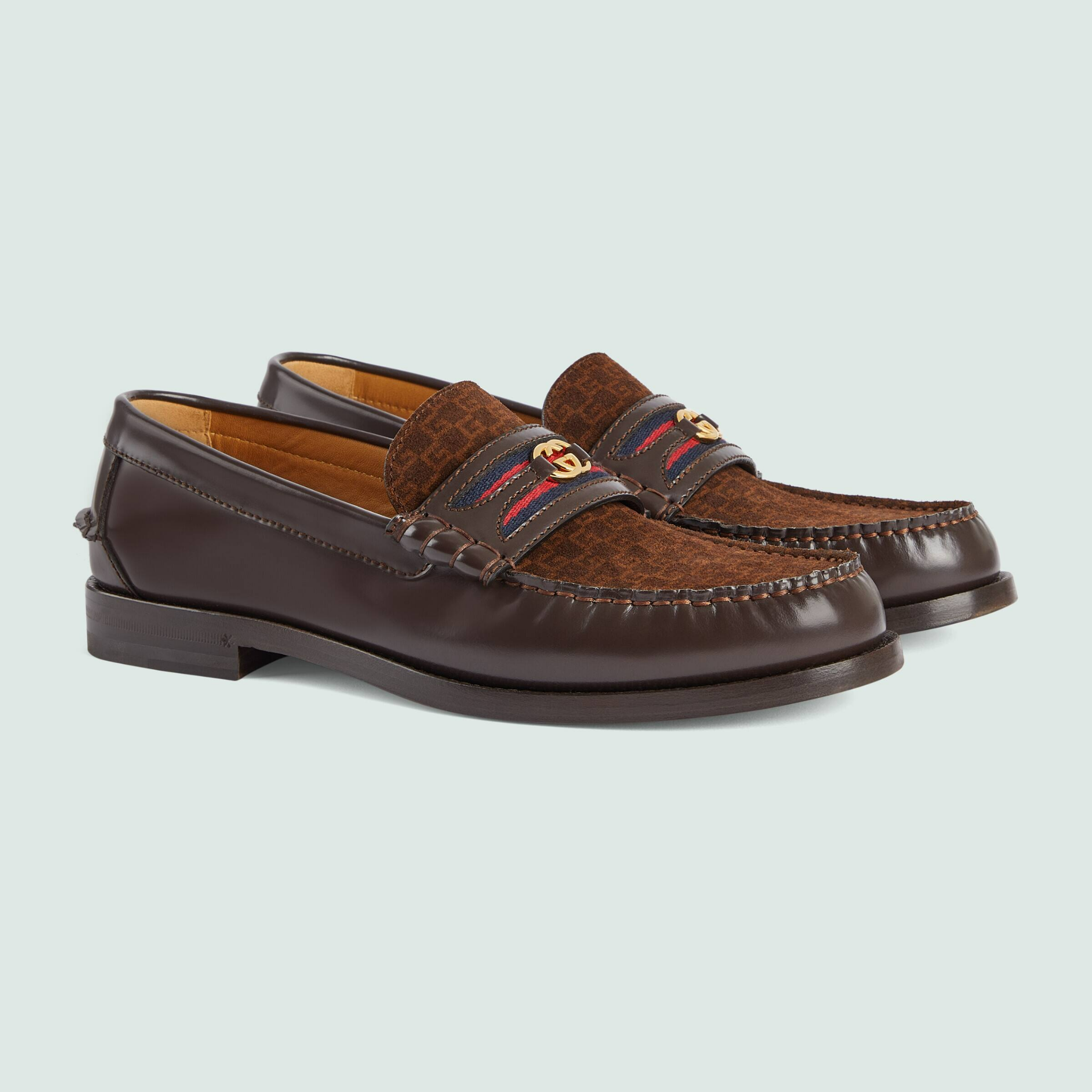 Giay Gucci Interlocking G 'Brown' 644724-AAA4N-2144