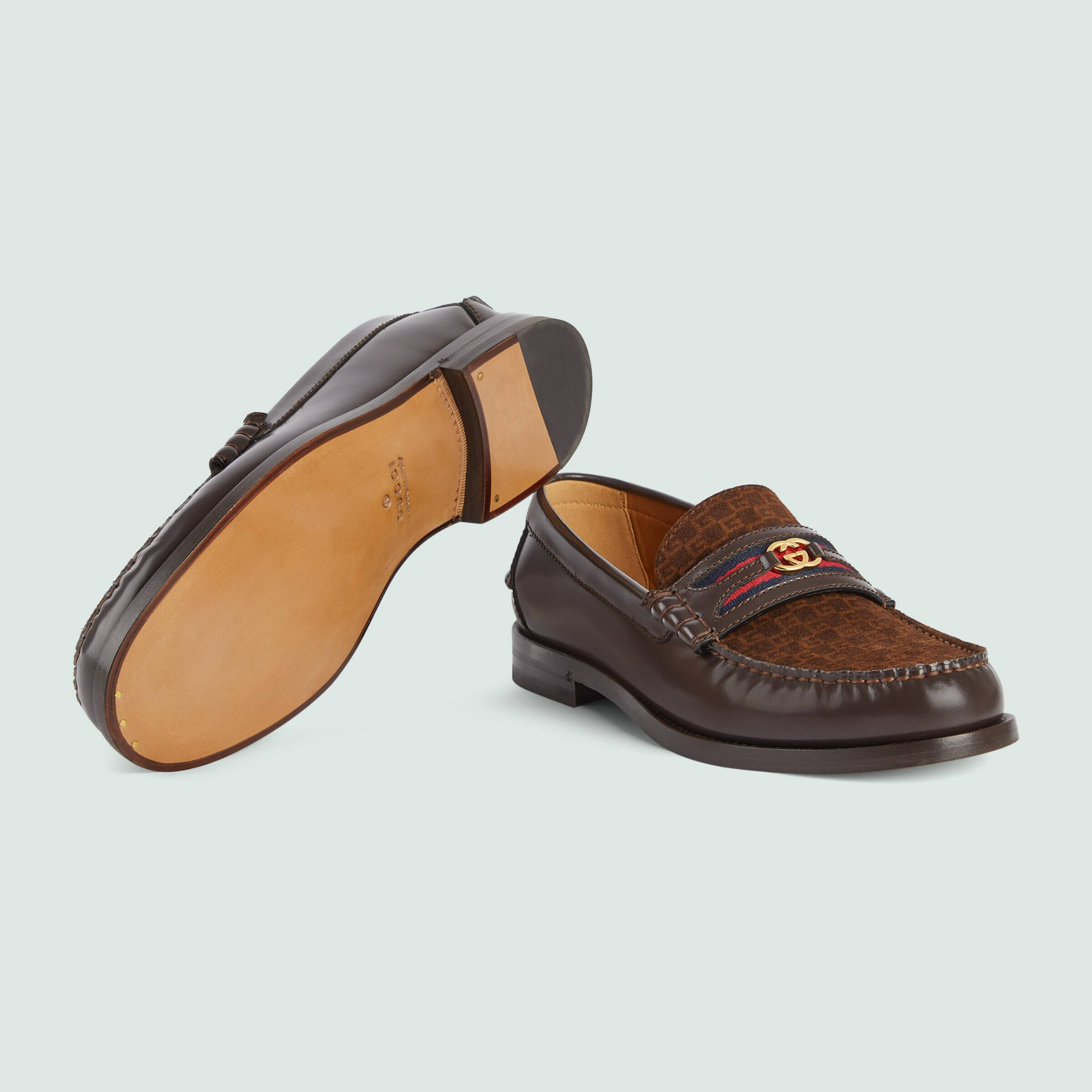 Giay Gucci Interlocking G 'Brown' 644724-AAA4N-2144