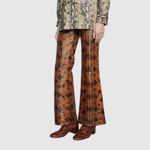 Alternative view of Giày Gucci Boot With Interlocking G Chain 'Brown' 644728-19Y00-7728