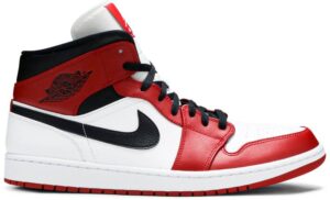 Giày Nike Air Jordan 1 Mid Chicago 'White Toe' 554724-173