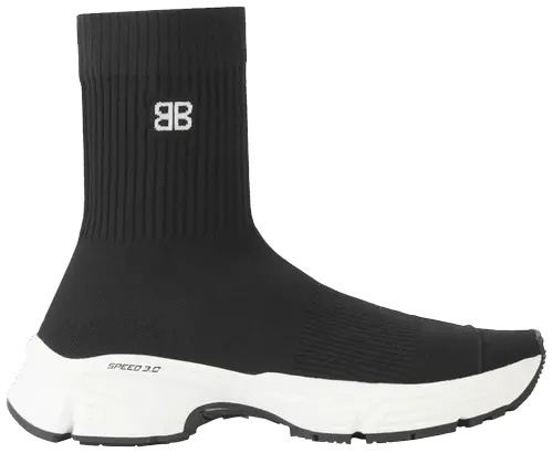 Giày Balenciaga Speed 3.0 Sneaker 'Black White' 654532-W2DN1-1090