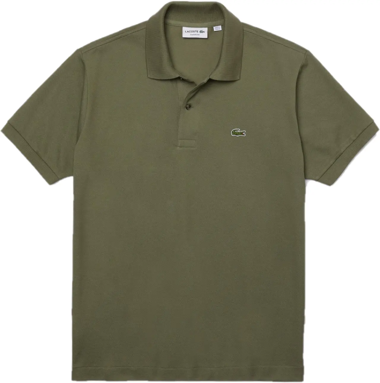 Ao Lacoste Men's Classic Fit L1212 Polo 'Khaki Green' L1212-316