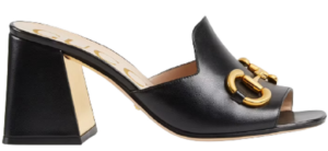 Giày Gucci Women's Slide Sandal with Horsebit ‎655412-BKO00-1000