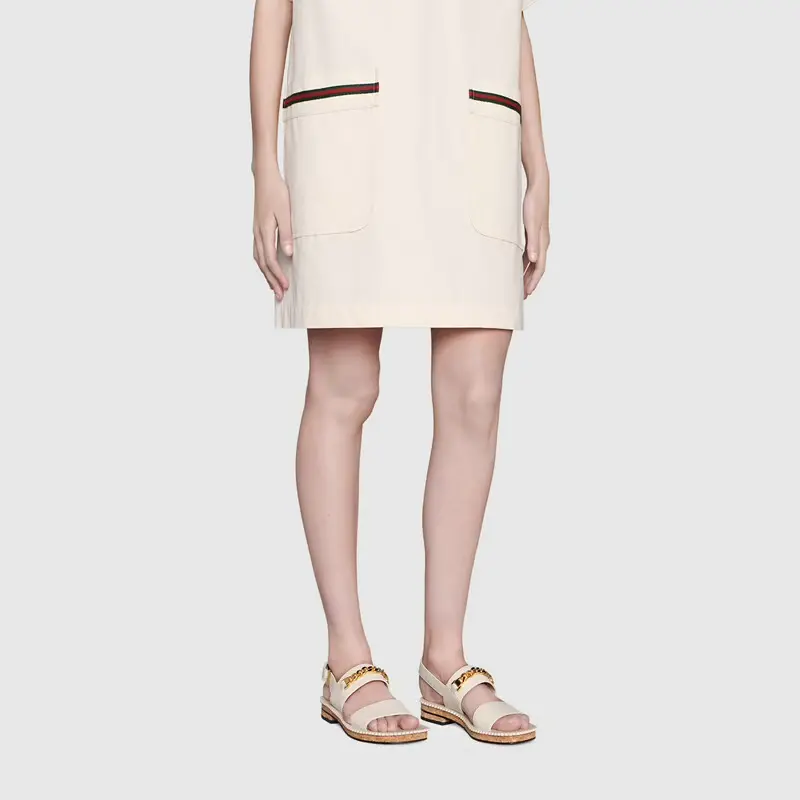 Alternative view of Giày Gucci Women's Sandal with Chain ‎655557-A3N00-9022
