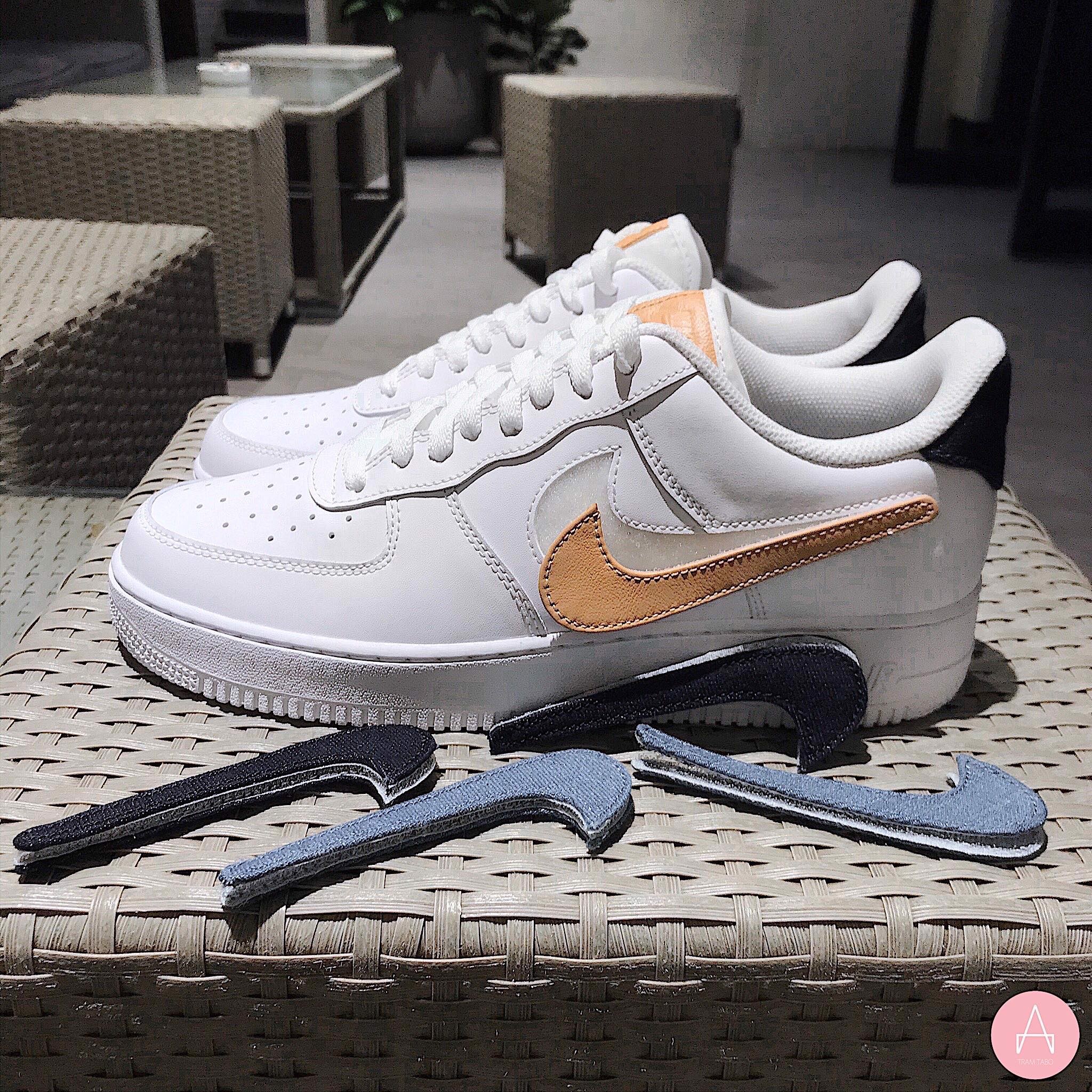 Giày Nike Air Force 1 Low '07 LV8 'White Vachetta Tan' CT2253-100 - Ảnh 2