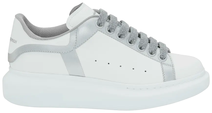 Giày Alexander McQueen Oversized Sneaker 'White Silver' 657559-WIA4H-9071