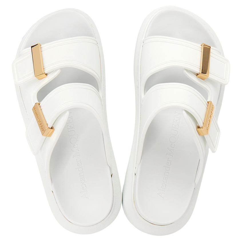 Dep Alexander Mcqueen Oversole Hybrid Slide 'White' 658063-W4Q52-9339