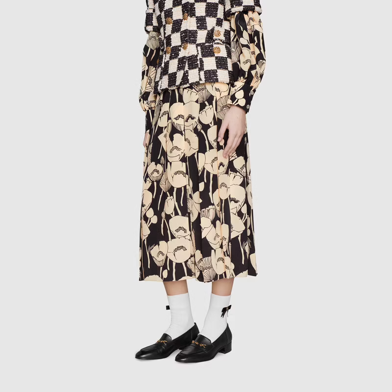 Alternative view of Giày Gucci Wmns Loafer With Horsebit Black 658268-1W600-1000