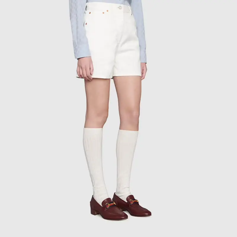 Alternative view of Giày Gucci Loafer With Horsebit And Web Deep Red 660819-0G0P0-6160