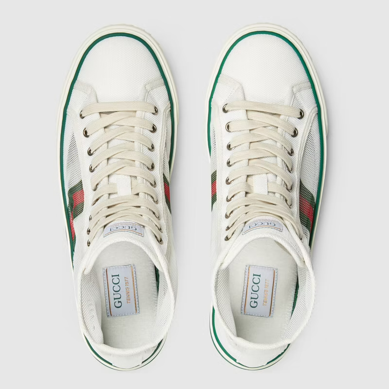 Giày Gucci Men's Tennis 1977 High Top Sneaker 663258-2WB10-9070 - Ảnh 3