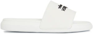Dep Alexander Mcqueen Logo Full Slide 'White' 663564-W4RF0-9061
