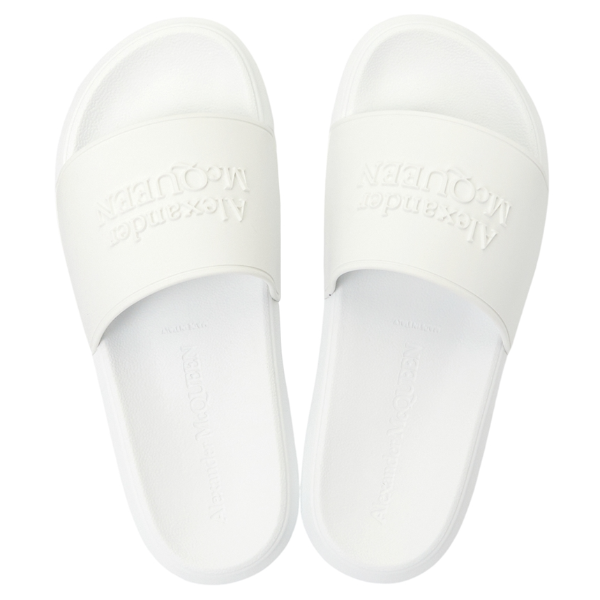 Dep Alexander Mcqueen Full Slide 'White' 666983-W4QS0-9000