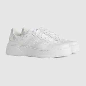 Giay Gucci GG Embossed Sneaker 'White' 669582-1XL10-9014