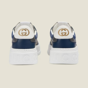 Giay Gucci GG Sneaker 'Blue Beige' ‎669582-UPGB0-4273