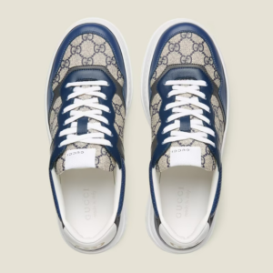 Giay Gucci GG Sneaker 'Blue Beige' ‎669582-UPGB0-4273