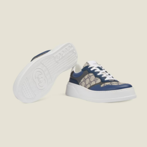 Giay Gucci GG Sneaker 'Blue Beige' ‎669582-UPGB0-4273