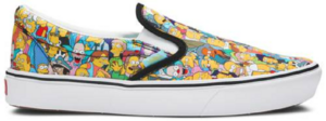 Giay Vans The Simpsons x ComfyCush Slip-On 'Springfield' VN0A3WMD1TJ