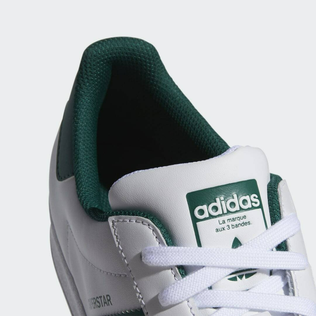Giày Adidas Superstar 'White Collegiate Green' GZ3742 - Ảnh 7