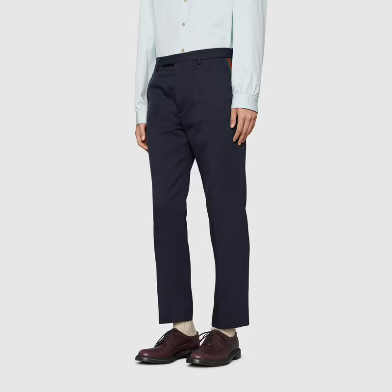 Alternative view of Giày Gucci Men's Lace-up Shoe with Brogue Details 669830-0GQ00-6004