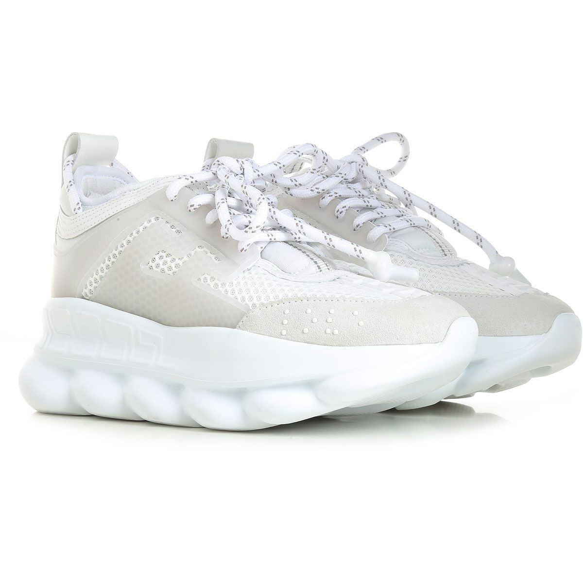 Giày Versace Wmns Chain Reaction 'White' DSR705G-D7CTG-D01 - Ảnh 3