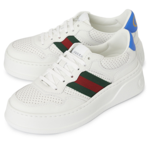 Giay Gucci With Web ‘White And Blue’ 670415-UPG10-9060