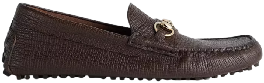 Giày Gucci Horsebit 'Dark Brown' 674254UDU002140