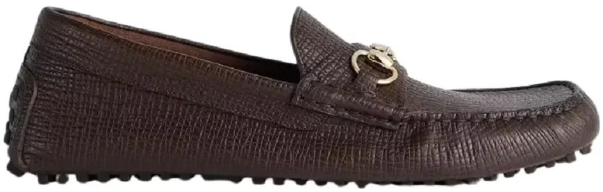 Giày Gucci Horsebit 'Dark Brown' 674254UDU002140