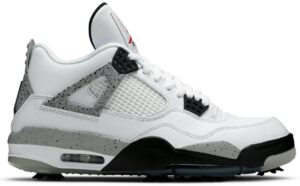 Giày Golf Nike Air Jordan 4 Golf 'White Cement' CU9981-100
