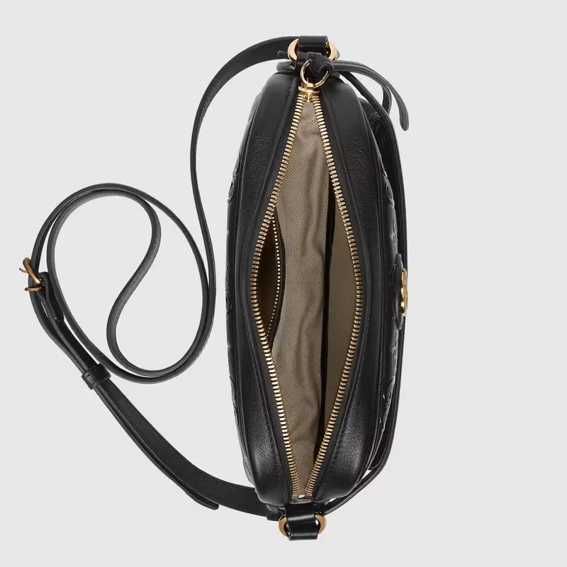 Alternative view of Túi Gucci Small GG Star Shoulder Black Leather ‎675776-UF2AG-1000