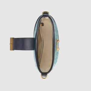 Alternative view of Túi Gucci Small GG Shoulder Blue Leather ‎675788-UD9AX-4967